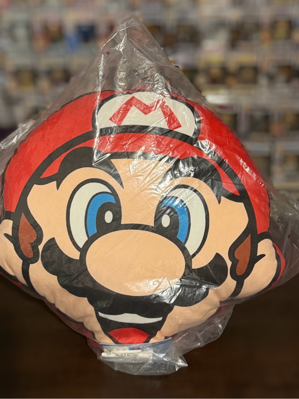 Nintendo Super Mario Face Pillow